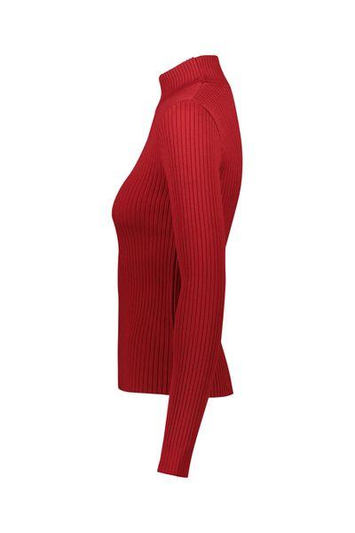 courrèges rib knit mock neck sweater by Selfnex