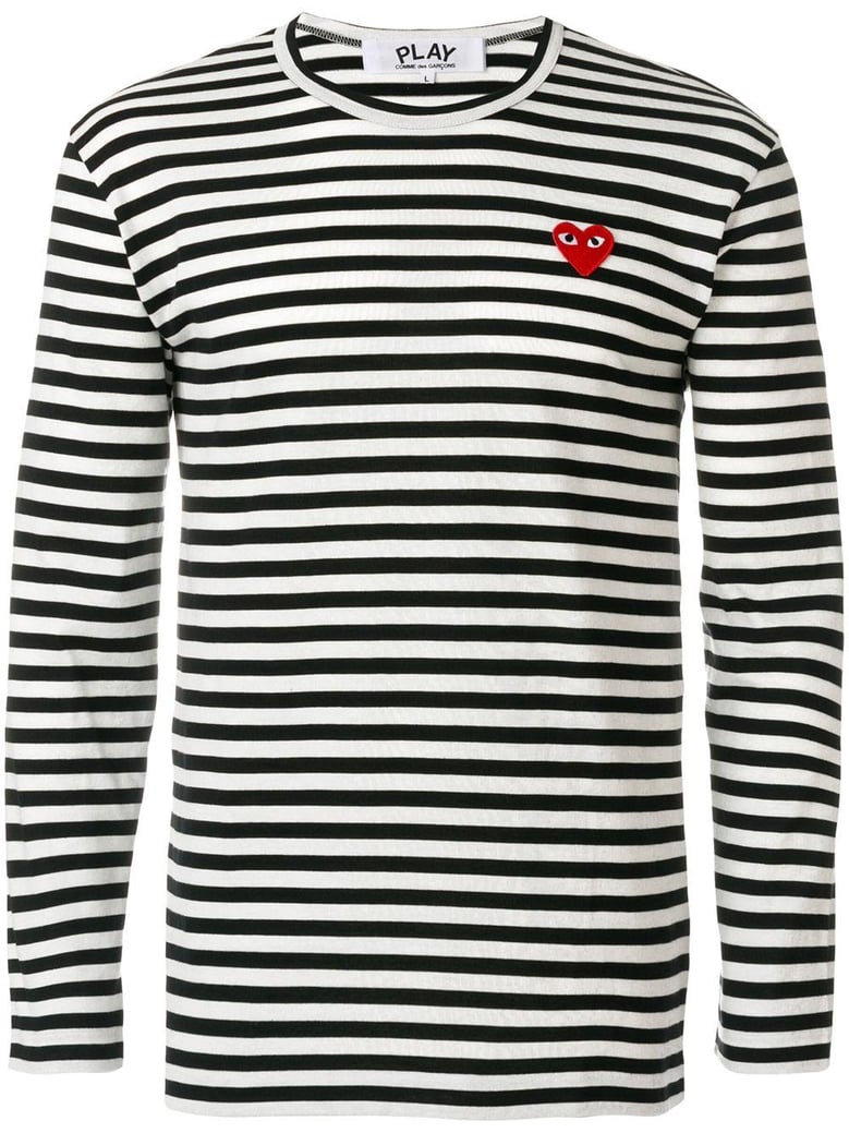striped cotton t-shirt by Selfnex