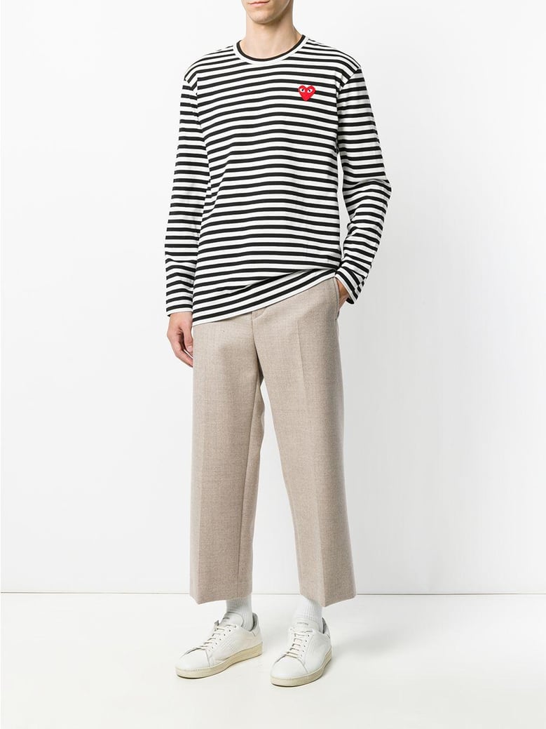 striped cotton t-shirt by Selfnex