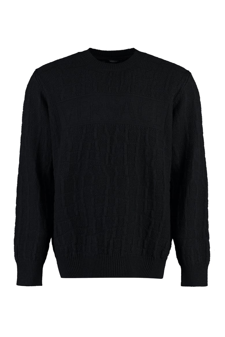 crew-neck wool sweater by Selfnex