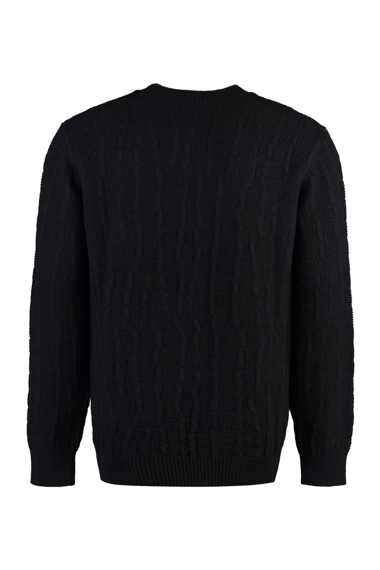 crew-neck wool sweater by Selfnex