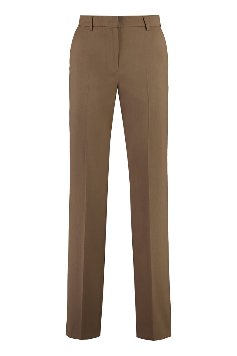ambra wool blend trousers by Selfnex