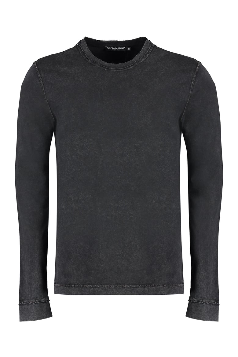 long sleeve cotton t-shirt by Selfnex