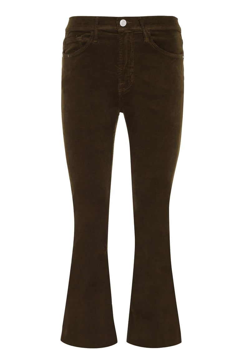 le mini boot corduroy trousers by Selfnex