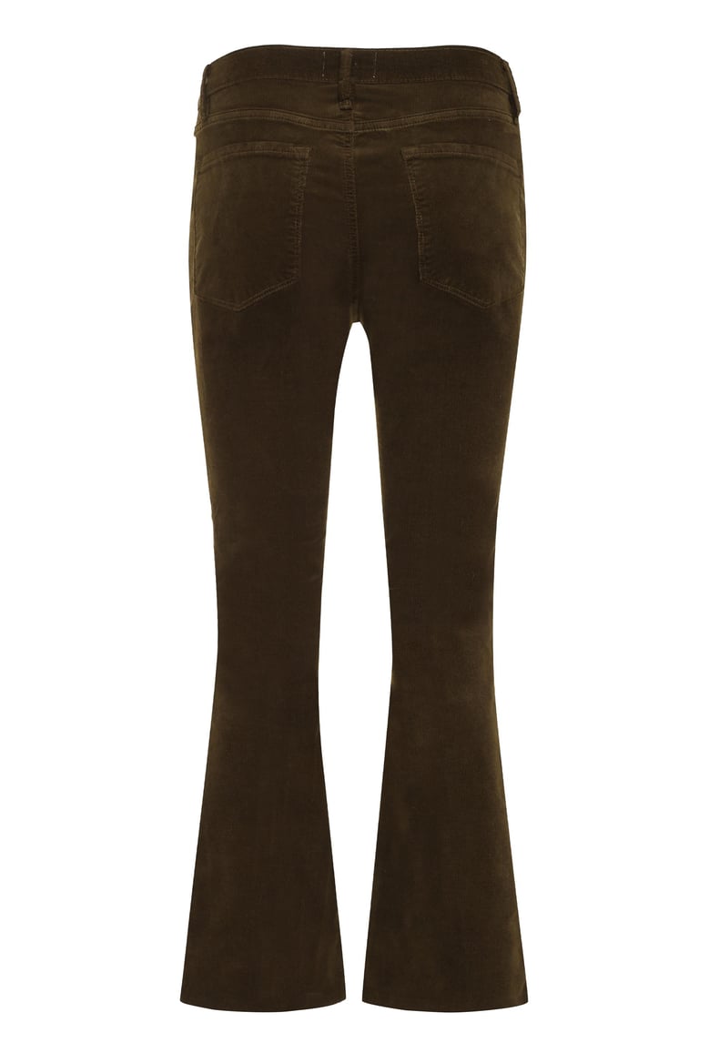 le mini boot corduroy trousers by Selfnex