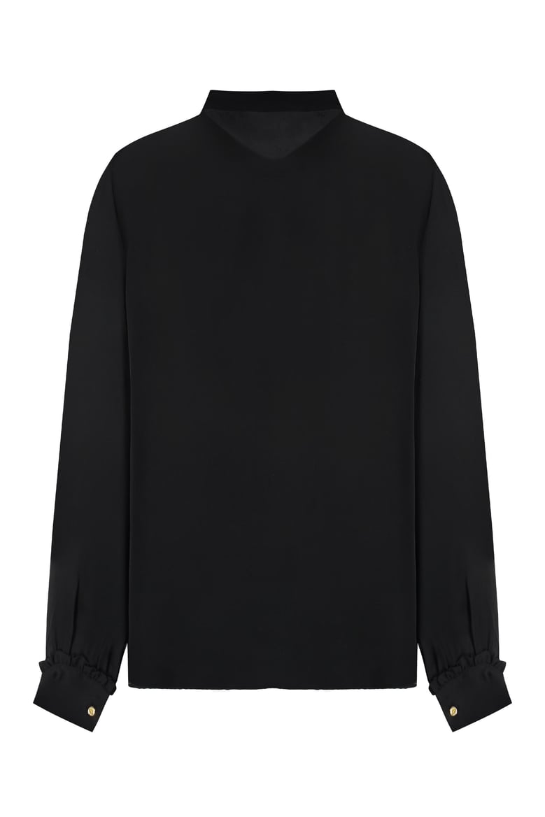 silk blend blouse by Selfnex
