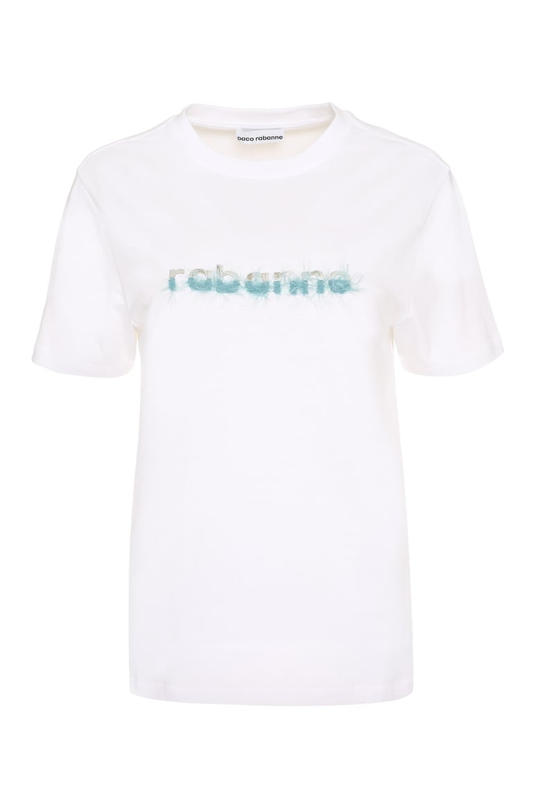 cotton crew-neck t-shirt by Selfnex