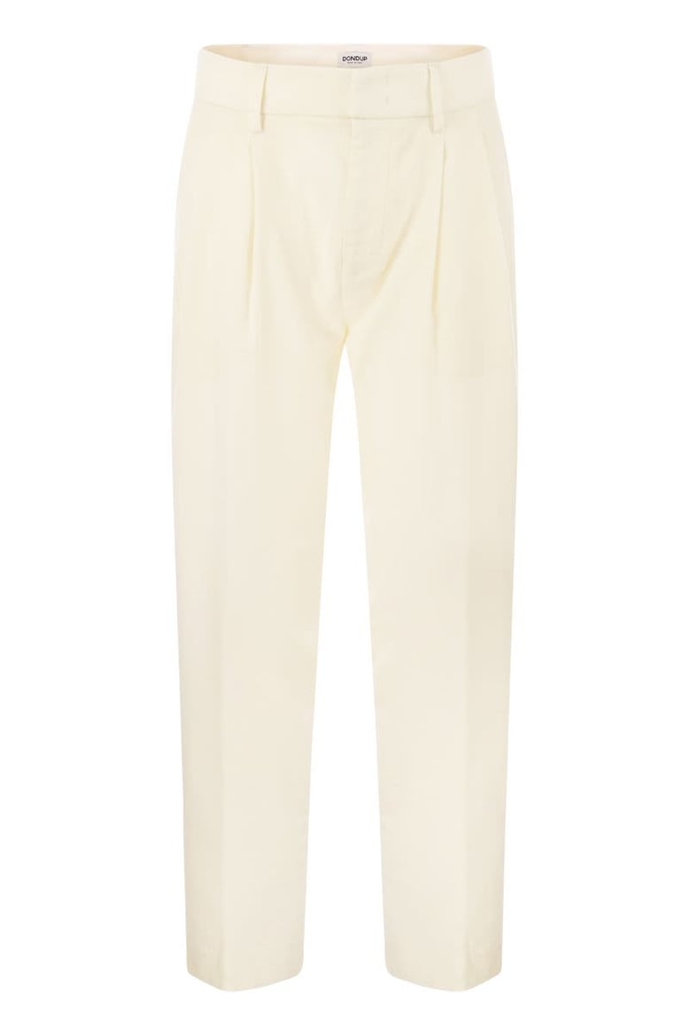 sheryl - loose flannel trousers by Selfnex