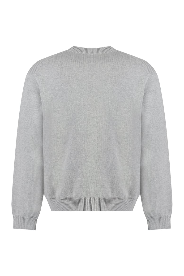 wool-blend crew-neck sweater by Selfnex
