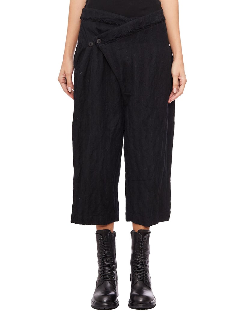 pantalone con chiusura asimmetrica by Selfnex