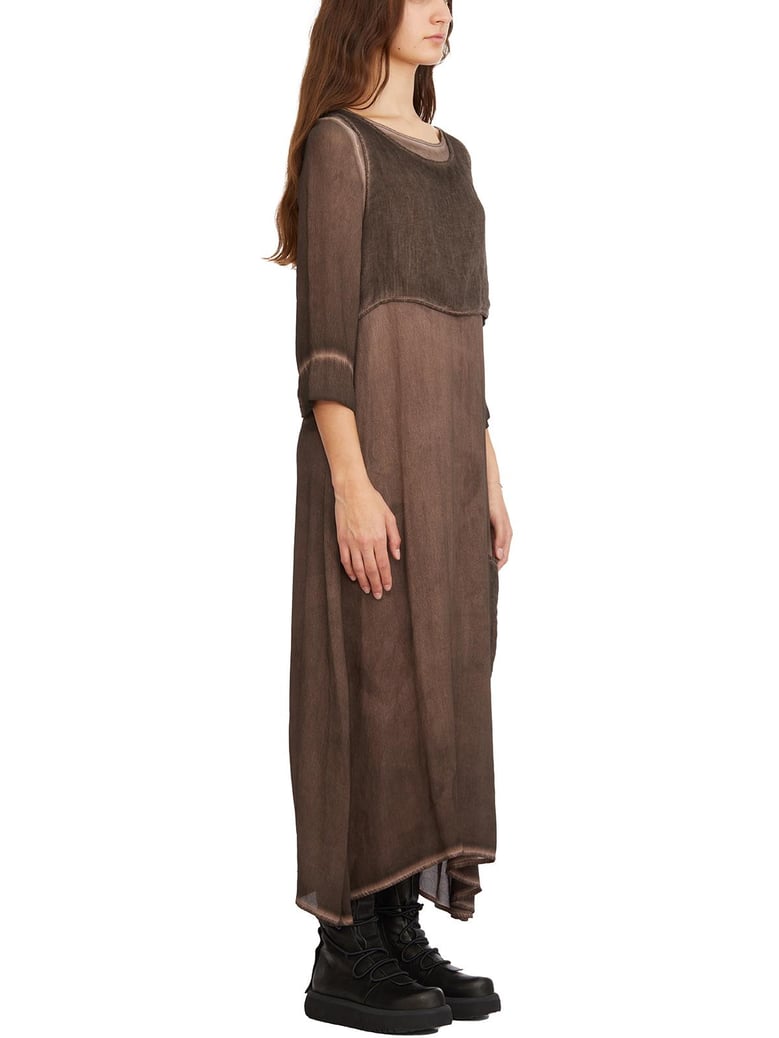 abito lungo in cotone by Selfnex