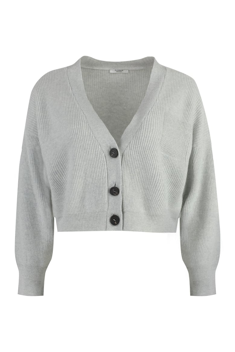 wool-blend cardigan by Selfnex