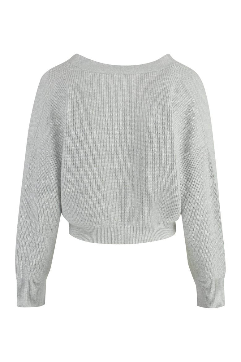 wool-blend cardigan by Selfnex