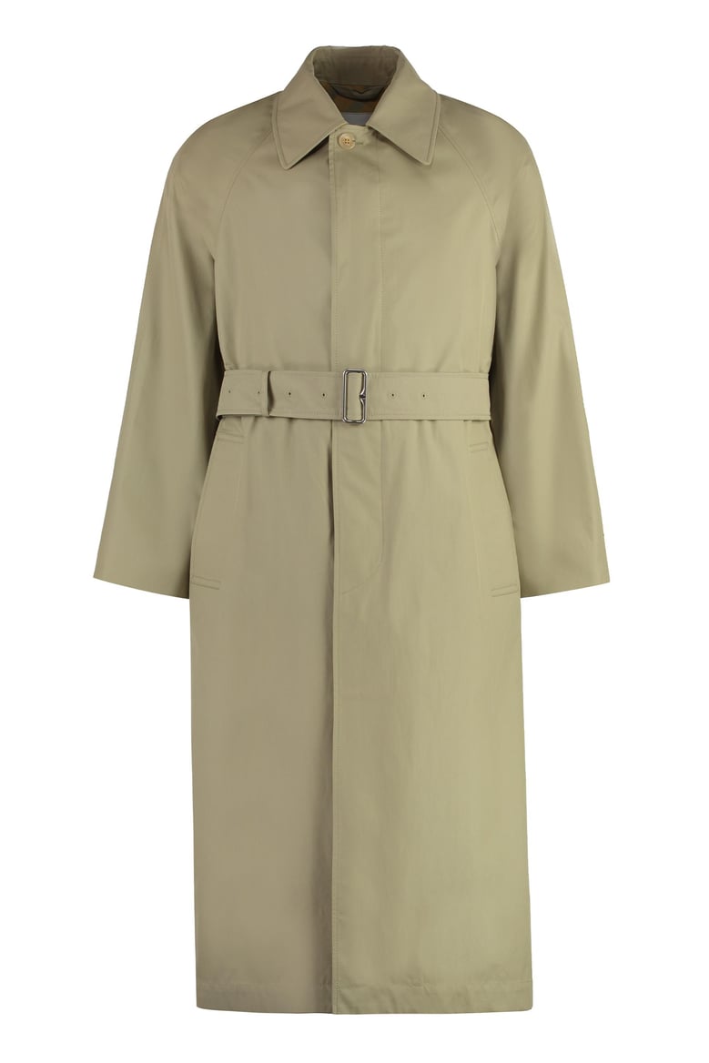 cotton trench coat by Selfnex