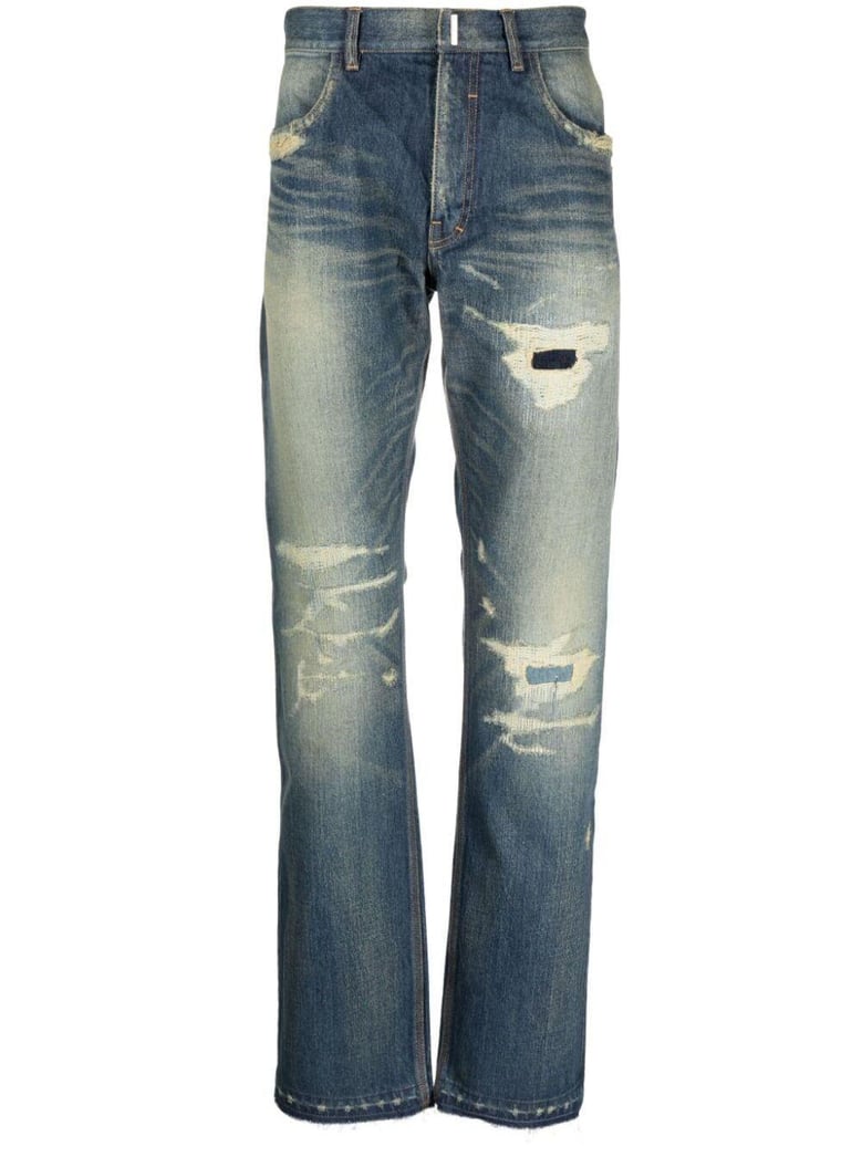 straight fit 5 pocket trousers by Selfnex
