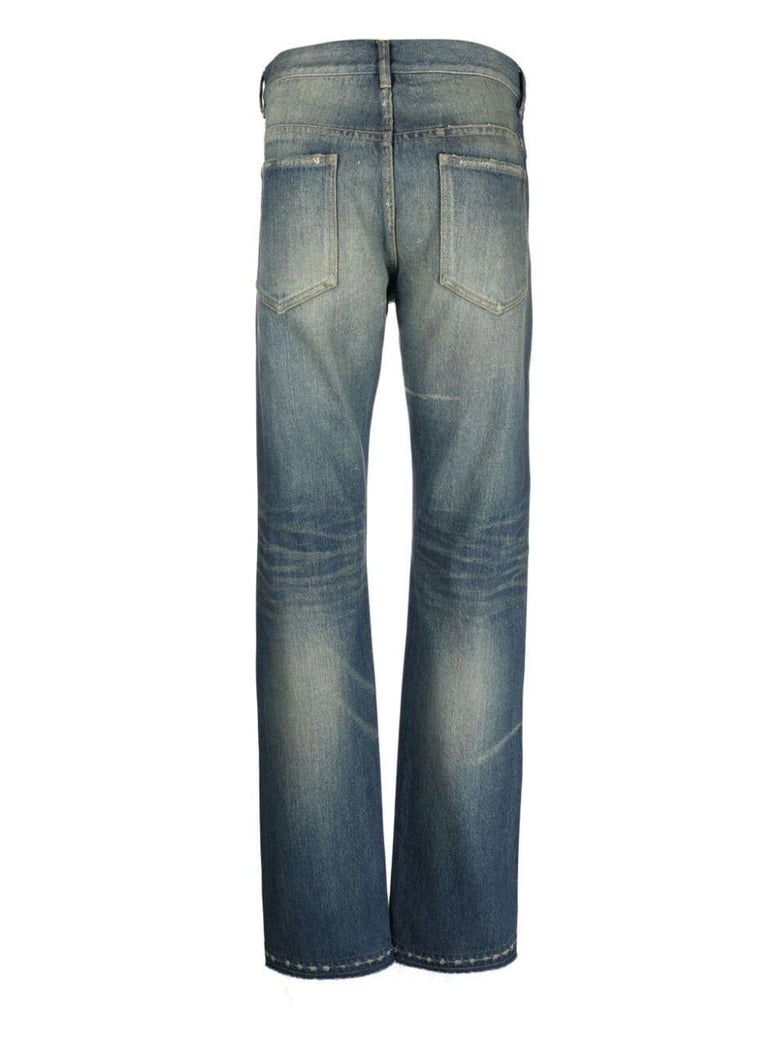 straight fit 5 pocket trousers by Selfnex