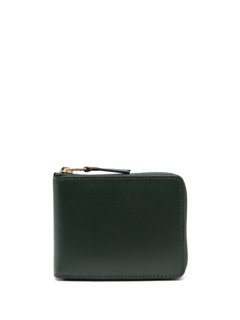 luxury leather zip wallet by Selfnex