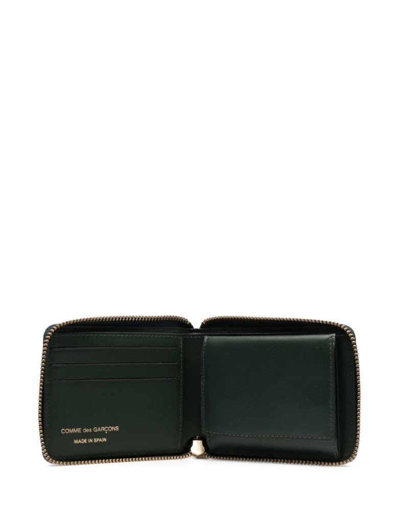 luxury leather zip wallet by Selfnex