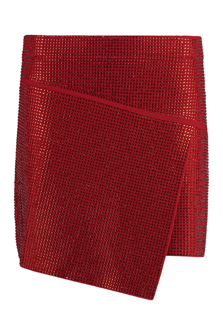asymmetric miniskirt by Selfnex