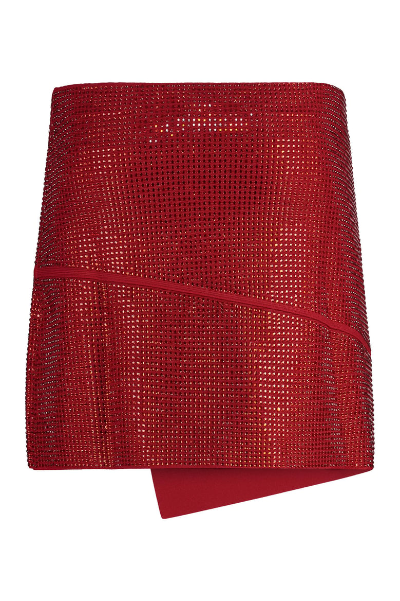 asymmetric miniskirt by Selfnex