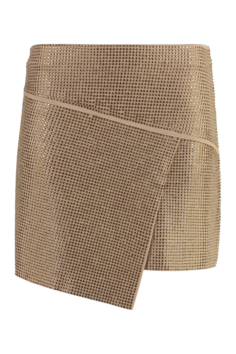 asymmetric miniskirt by Selfnex