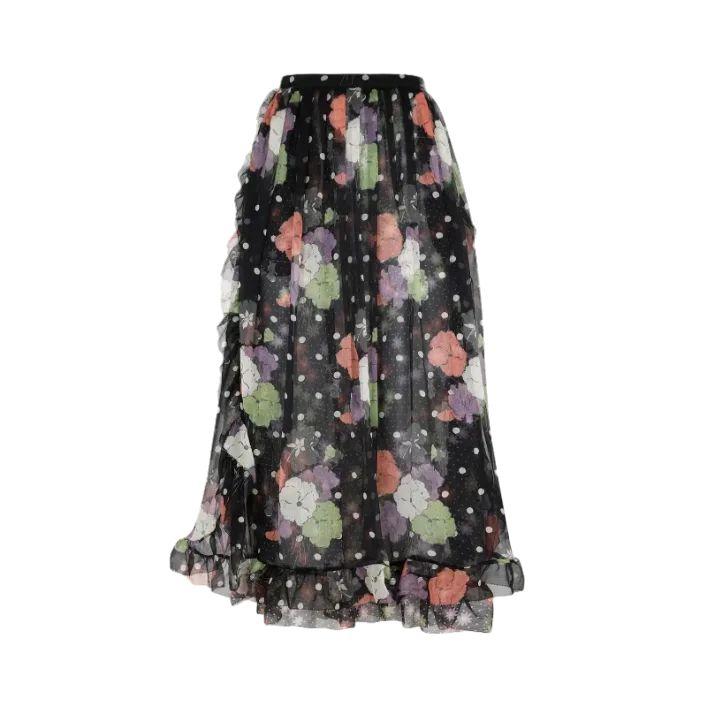 silk skirt by Selfnex