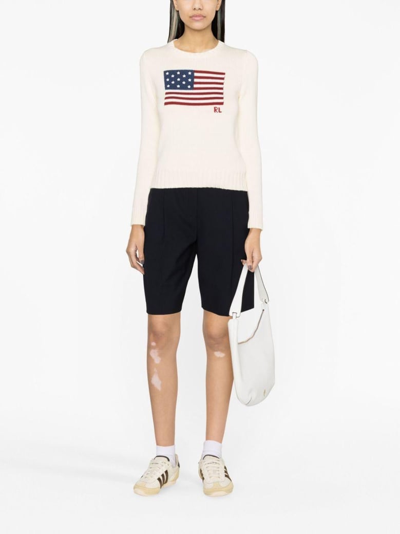 cotton jersey with flag by Selfnex