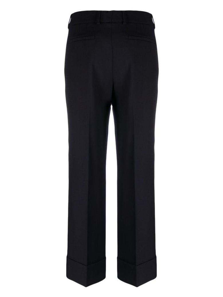 wide leg tailored trousers by Selfnex