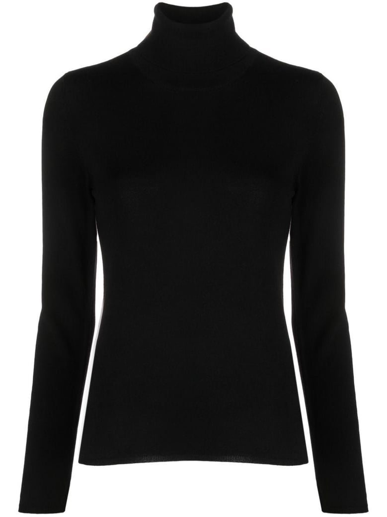 virgin wool blend high neck jumper by Selfnex