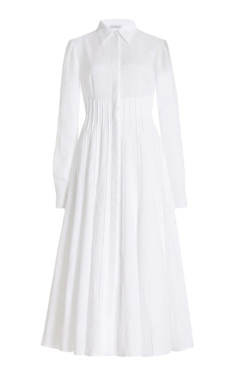 dewi pleated dress by Selfnex