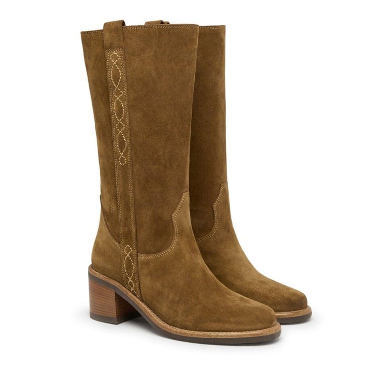 waxed suede antilope by Selfnex