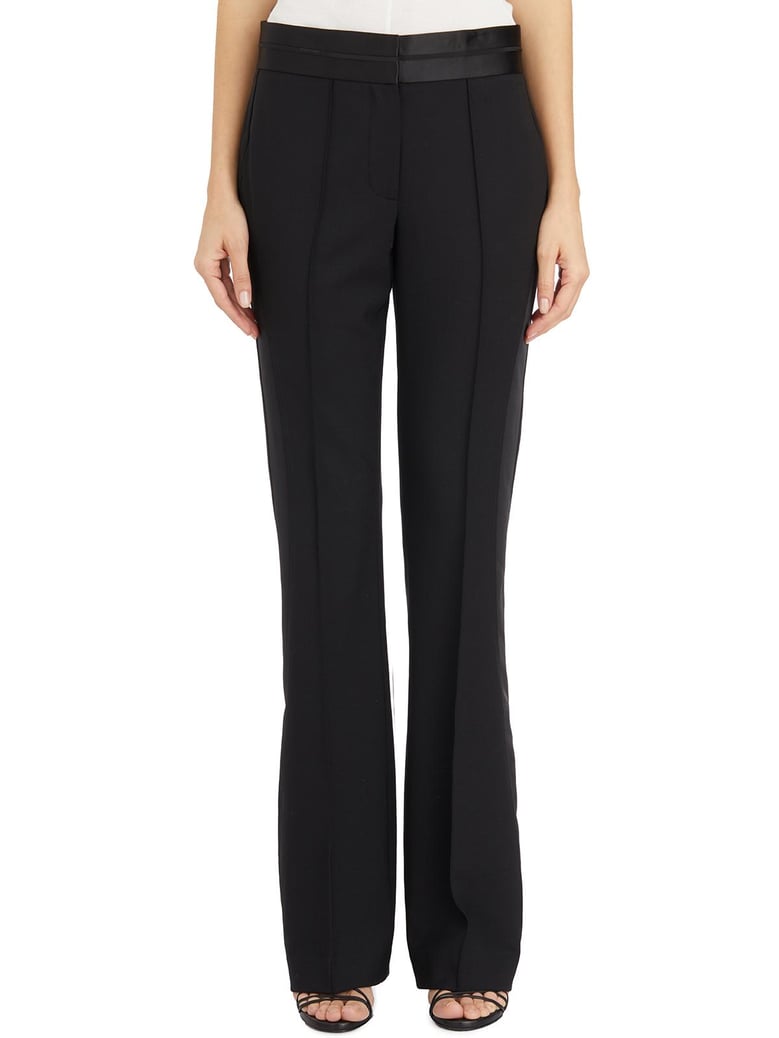 wool bootcut trousers by Selfnex