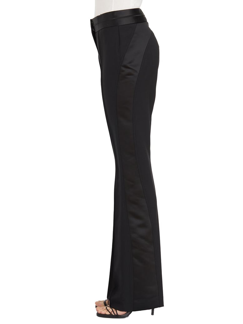 wool bootcut trousers by Selfnex