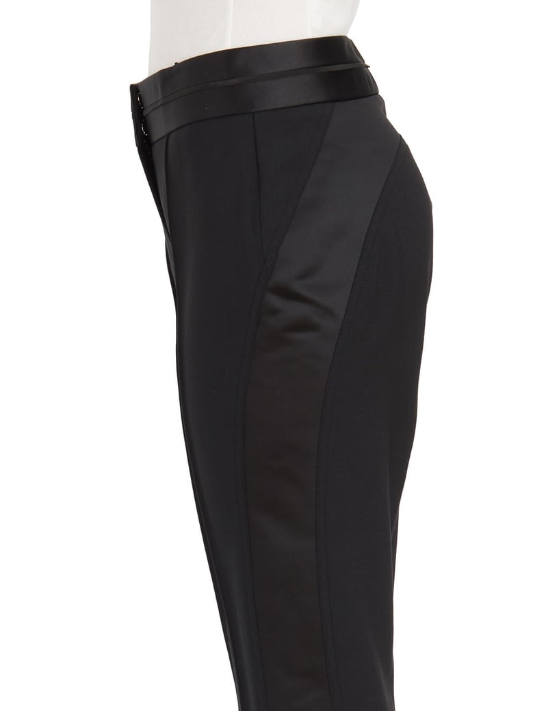 wool bootcut trousers by Selfnex