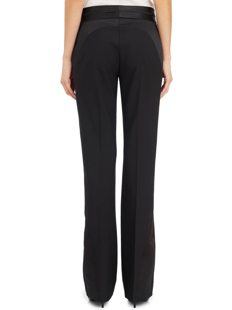 wool bootcut trousers by Selfnex