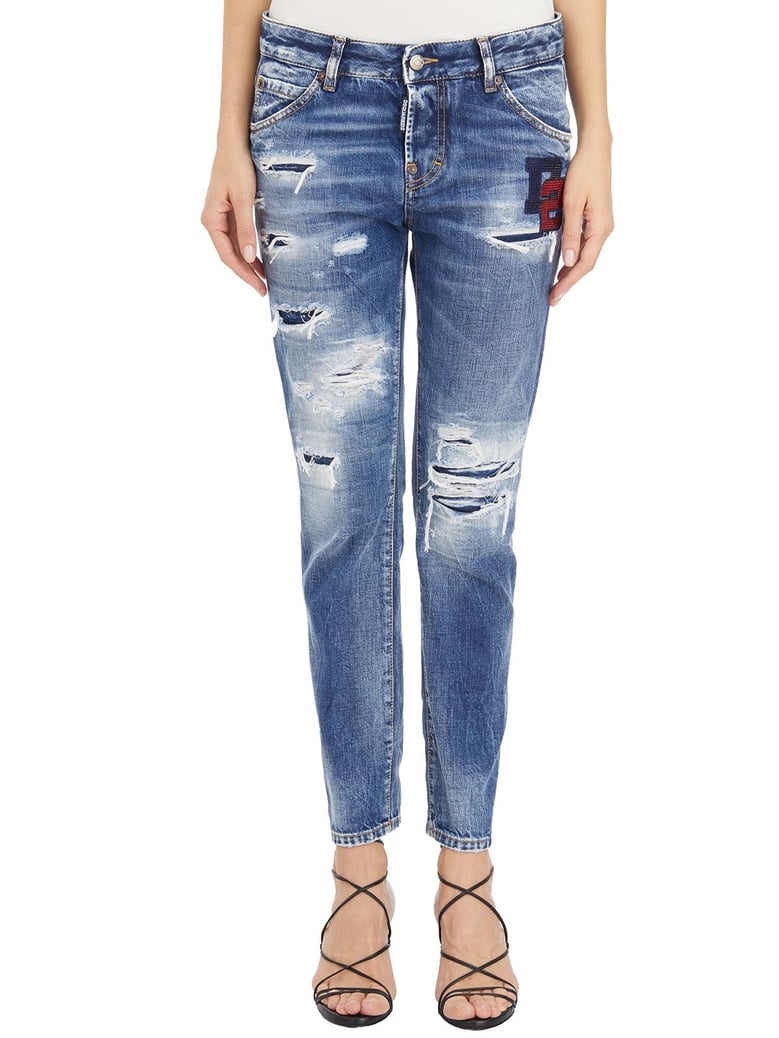 denim cool girl jeans by Selfnex