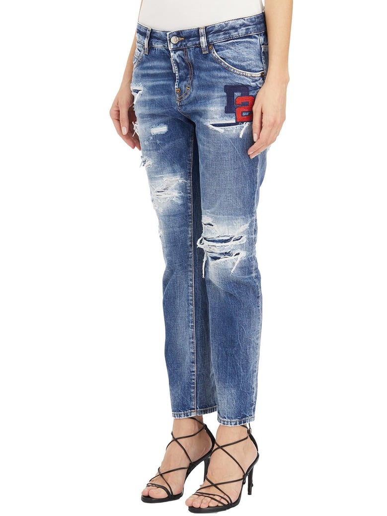 denim cool girl jeans by Selfnex
