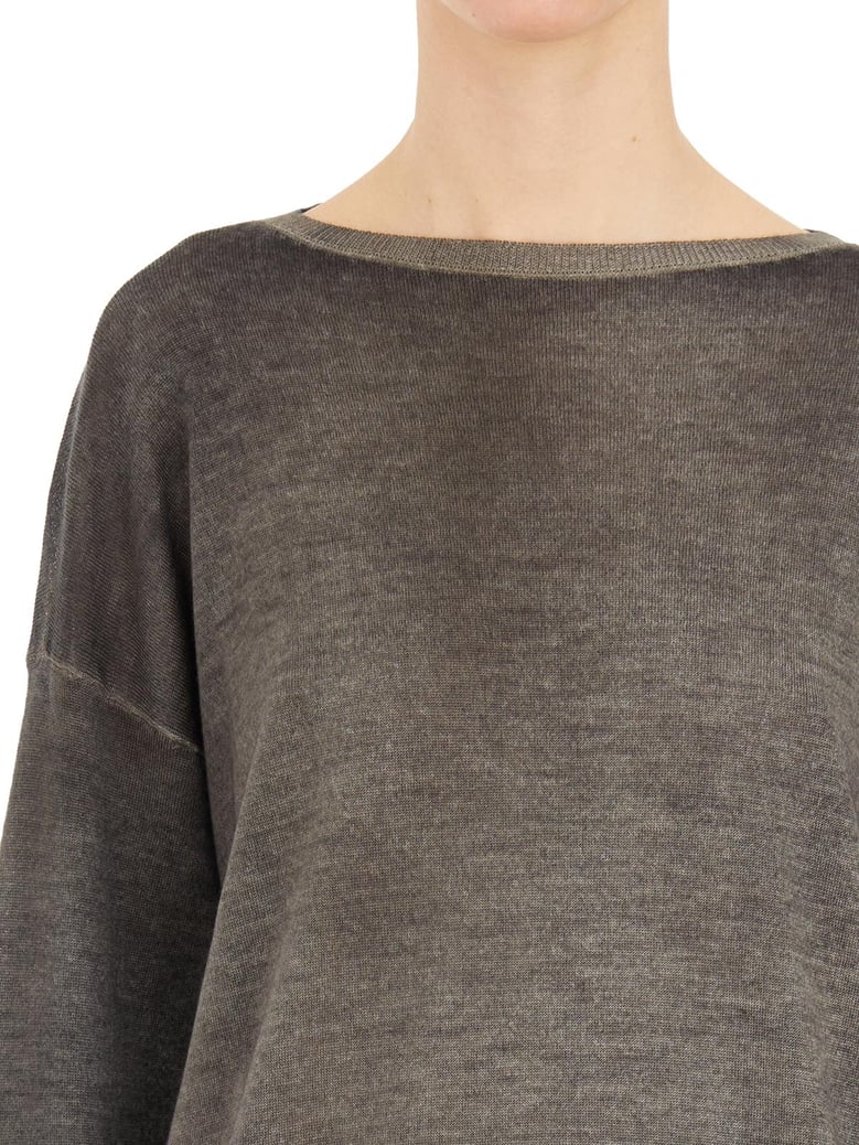 maglia in cashmere collo a barchetta by Selfnex