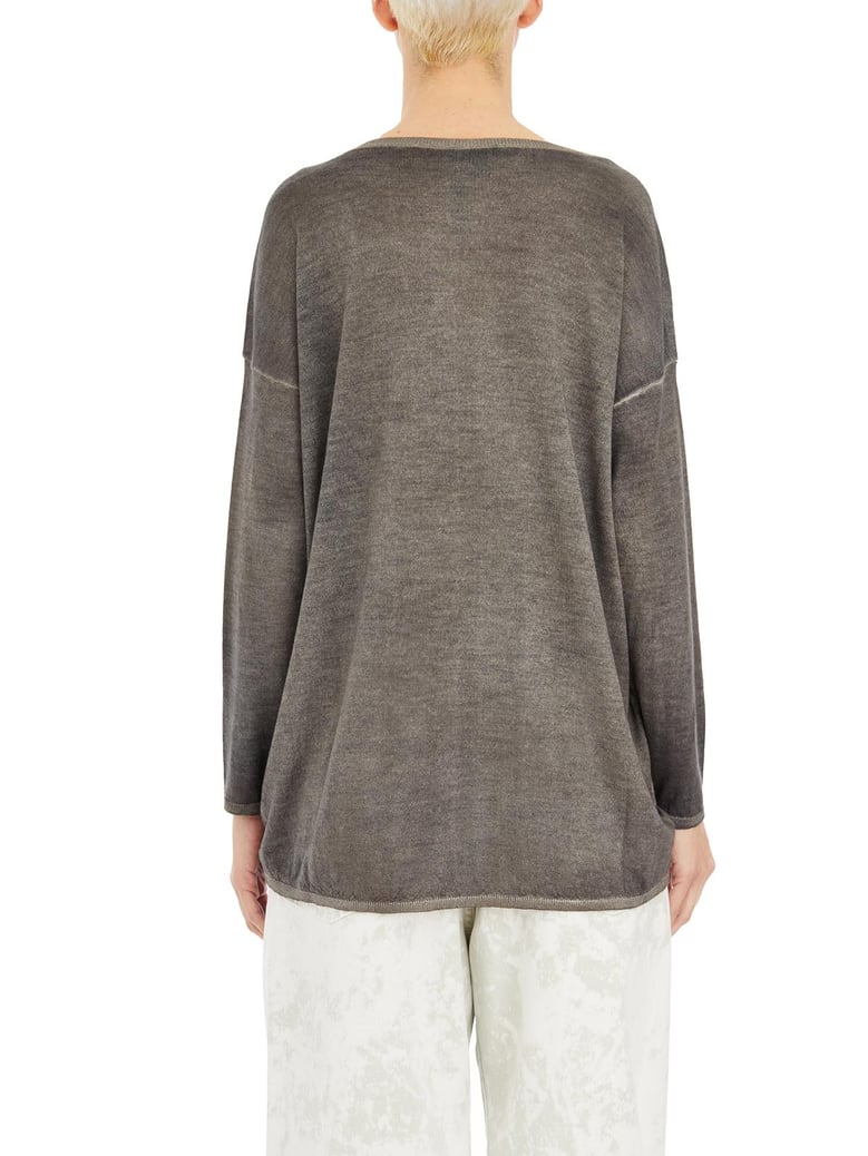 maglia in cashmere collo a barchetta by Selfnex