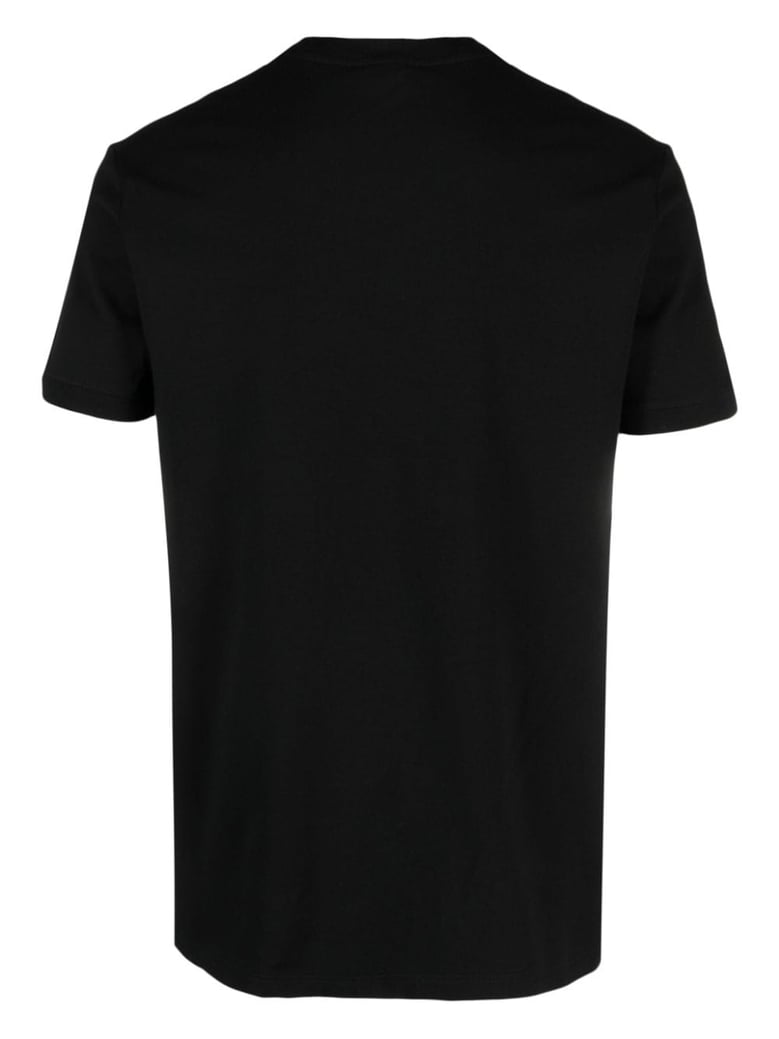 logo embroidered stretch cotton t shirt by Selfnex