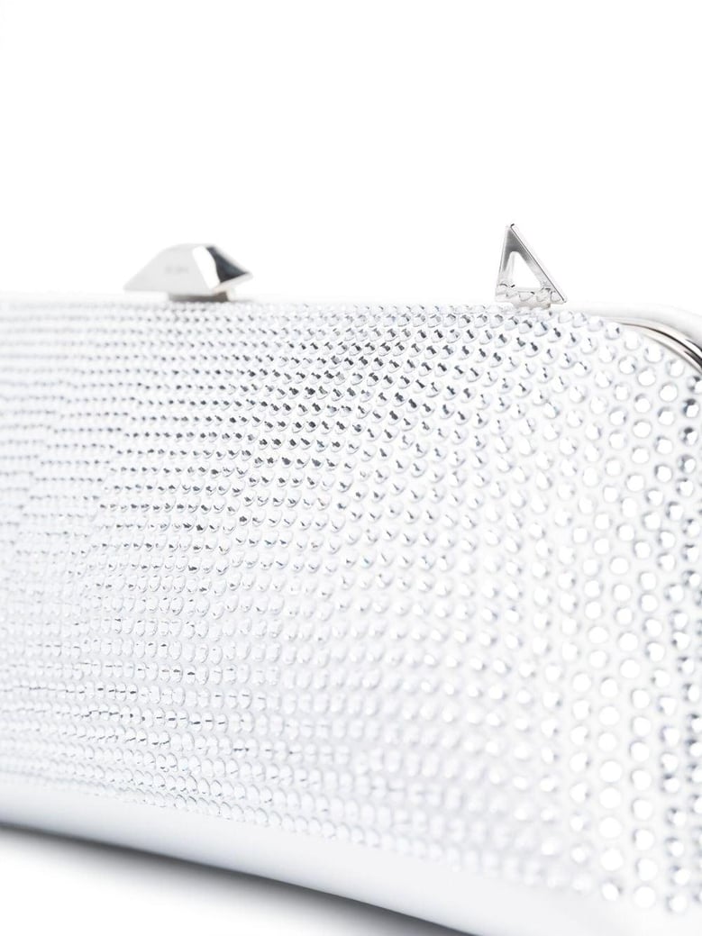 long night satin clutch bag by Selfnex