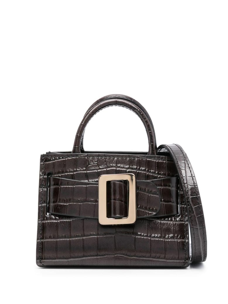 bobby charm leather mini bag by Selfnex