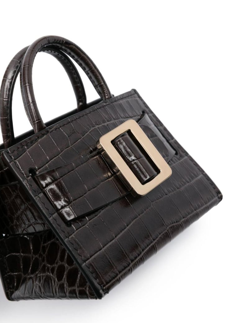 bobby charm leather mini bag by Selfnex