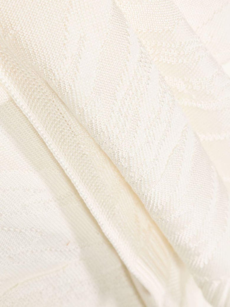 viscose and wool blend scarf by Selfnex