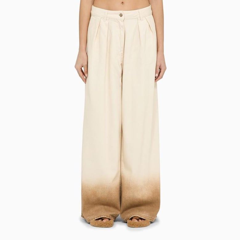 alanui jeans white by Selfnex