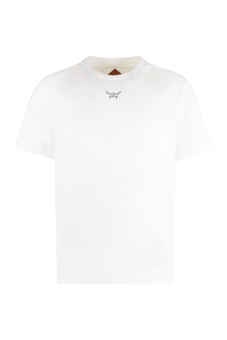 cotton crew-neck t-shirt by Selfnex