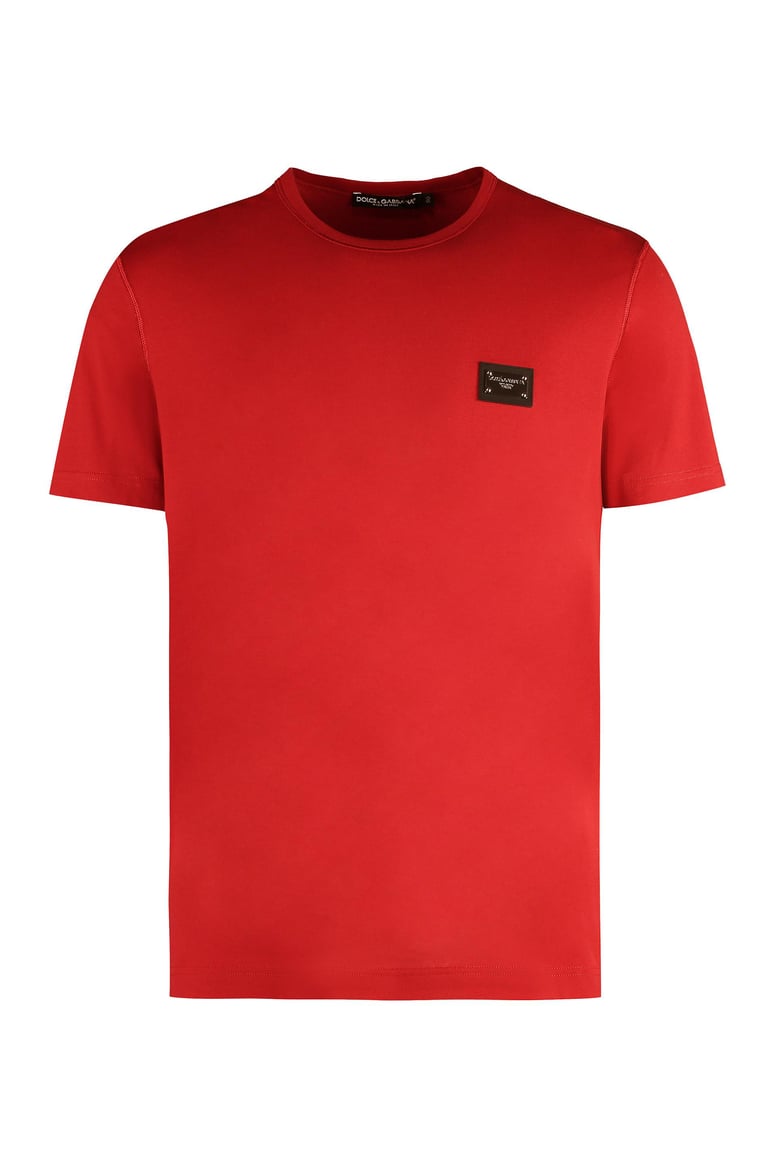 cotton crew-neck t-shirt by Selfnex