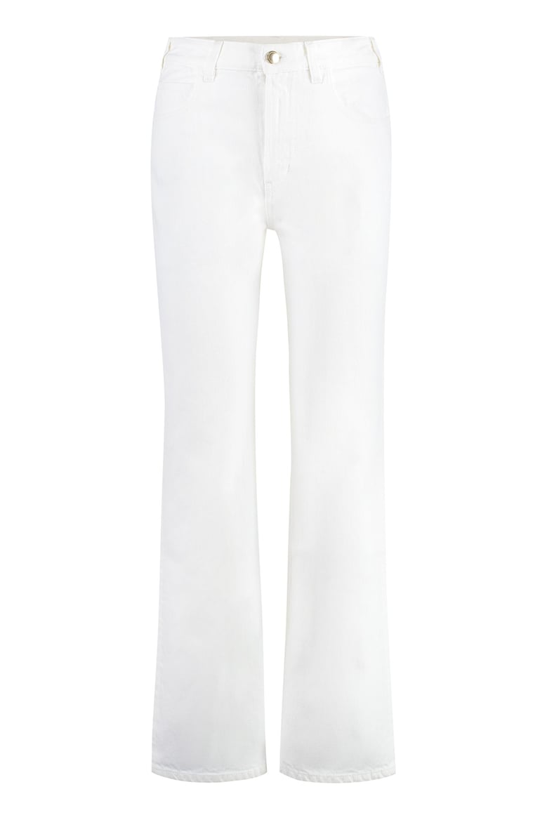 high-rise boyfriend jeans by Selfnex