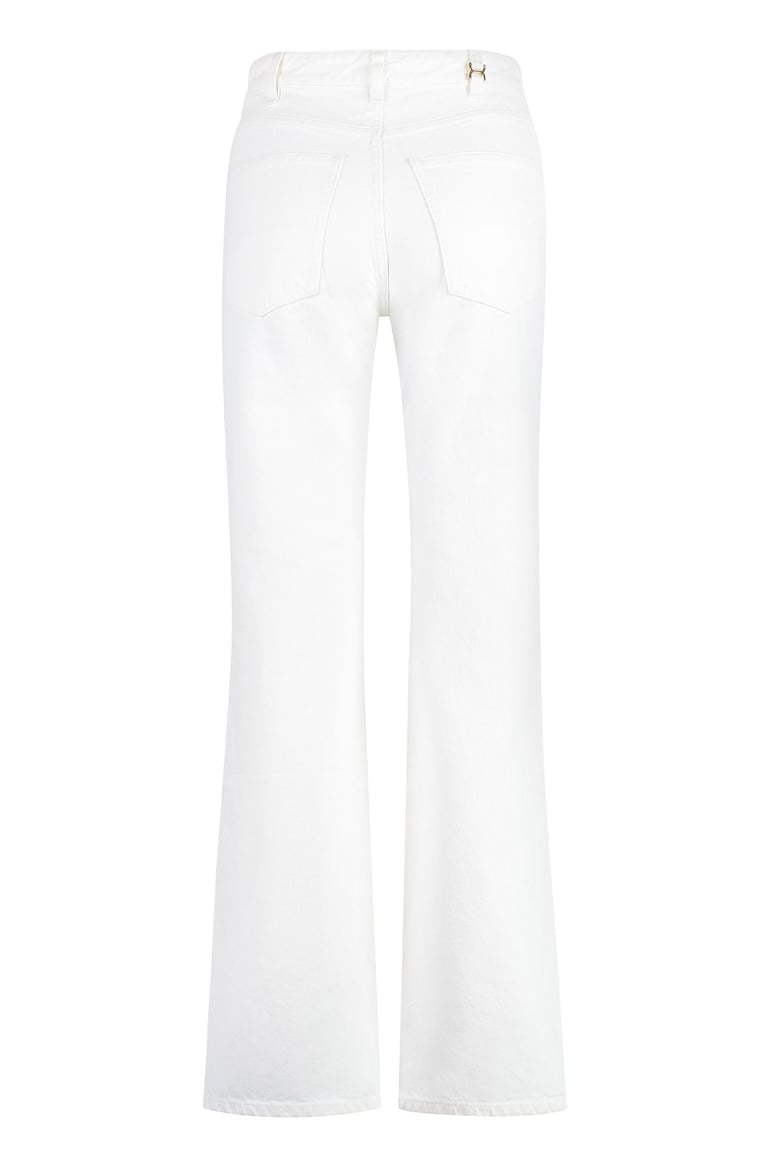 high-rise boyfriend jeans by Selfnex