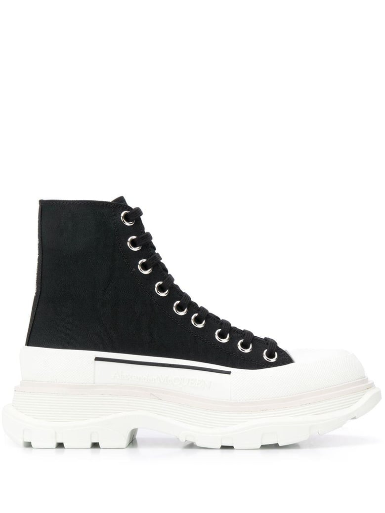tread slick ankle boots by Selfnex